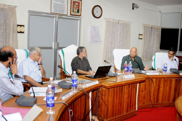 Deliberations with eminent academicians in Medical Research and Science, like Dr. Rajan Gurukkal (Former Vice Chancellor,
						MG University) Dr. M S Valiathan (National Research Professor),  Dr. K Mohandas (Former Vice Chancellor, KUHS), Dr. Ramachandran Thekkedath 
						(Former Vice Chancellor, CUSAT),   Dr. B Iqbal (Former Vice Chancellor, University of Kerala) Dr. Mini Nair (Amrita Institute of Medical Sciences) 
						and Dr. Satheesh Mundayoor (Dean & Scientist G, Rajiv Gandhi Centre for Biotechnology)